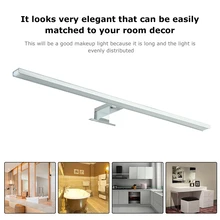 Mirror Light LED Vanity Light Bathroom Mirror Cabinet Light Makeup Lamp IP44 Neutral White Wall Lamps 30cm/60cm Make Up Light