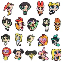Mix 50PCS PVC Fridge Magnetic Sticker Famous Cartoon Figure Cute Colorful Girl Refrigerator Magnets Office Supplies Memo Holder