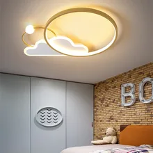 Modern LED Ceiling Lamp For Children's Bedroom Living Room Studyroom Cloud Design Chandelier Simple Creative Decorative Lights