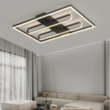 Modern LED Ceiling Lamp Stepless Dimming Remote Control Chandelier Living Bedroom Dining Room Home Indoor Lighting Decor Lamps