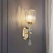 Modern Led Wall Lamp Home Decor Living Room Decoration Bedroom Gold Black E14 Sconce Light Indoor Lighting Corridor Bedside