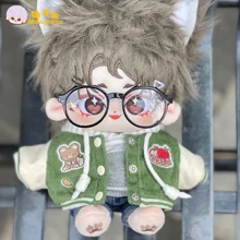 Monster Plushie Pillow Cosplay Gift Kawaii Animal Ears 20cm No Attribute Cute Fried Hair Plush Skeleton Doll Body With Tail Toys