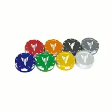 Motorcycle Accessories 3D CNC Rear Brake Fluid Oil Cap Cover For YAMAHA YFM 250R 350R 700R 660F GRIZZLY