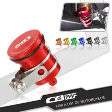 Motorcycle Brake Fluid Reservoir Clutch Tank Oil Fluid Cup For Honda CB600F 1998-2006 2005 CB600 600F CB 600 F Hornet 2004 2003