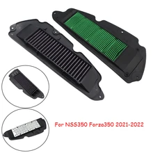 Motorcycle Engine Air Intake Filter Cleaner Air Filter For Honda NSS350 NSS 350 Forza 350 Forza350 2021-2022