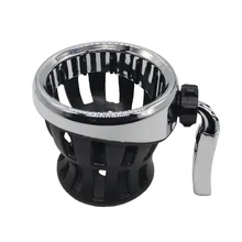 Motorcycle Handlebar Cup Holder Drink Mounted For Harley Dyna Softail Electra Glide 1996-up For Honda Goldwing GL1800 2001-2017