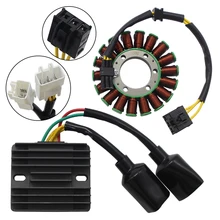 Motorcycle Magneto Stator Coil+Voltage Regulator Rectifier For Honda CBR1000 CBR1000RR 31120-MEL-013 31120-MEL-D22 31100-MEL-315