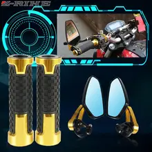 Motorcycle Mirrors Bar End Mirror Handlebar Side Rearview Mirrors For SUZUKI GSF250 GSF600 GSF650 GSF1200 GSF1250 GSF 650 BANDIT
