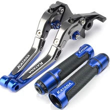 Motorcycle Racing Grip Handle Grips Brake Levers Clutch For SUZUKI KATANA GSX600F GSX 600 F 600F 1989-2007 2006 2005 2004 2003