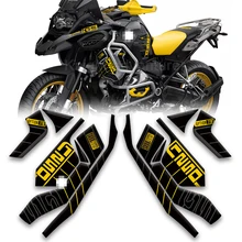 Motorcycle Radiator Guard Protector Reflective Sticker Case for BMW R1250GS R1250 GS Adv 2019 2020 2021 2022 40 Years 3D Decal
