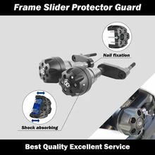 Motorcycle Spring Luxembourg Falling Protection Frame Slider Fairing Guard Crash Pad Protector for HONDA CBR1000RR 1000RR 06-20
