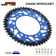 Motorcycle Steel Aluminium 45 48 49 50 51 T Rear Chain Sprocket For YAMAHA YZ125 YZ250 WR250F YZ250F YZ250F WR426F WR450F YZ450F
