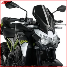 Motorcycle Touring Windscreen Windshield Visor 20-22 Fits For KAWASAKI Z900 2020 2021 2022 Double Bubble