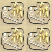 Motorcycle carburetor repair kit needle valve seat parts 4set for CBR250CC MC19 CBR250 CC CBR 250 MC 19