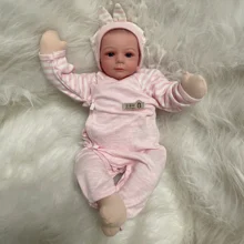 Multi Panel Body Doll Felicia Reborn Baby Already Painted Finished Doll Limbs Are Jointed And Rotatable 46CM
