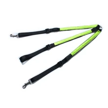 N0HA Horse Webbing Harness Collar Breastplate Safe Riding Equipment Adjustable Night Visible LED Light Chest Belt