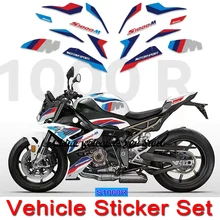 NEW 2021- For BMW S1000R Modified M Plate S 1000R 2022 Sticker Decals Print Version Flower Pull Flower Accessories
