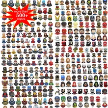 NEW random Marvel movie Avengers mini superhero DIY character models building blocks assembled toys for children birthday gift