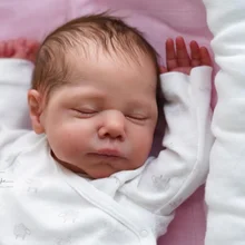 NPK 20inch MARLEY Reborn Doll Kit  LIMITED EDITION Unfinished Doll Parts with Cloth Body NPK 20inch MARLEY Reborn Doll Kit  LIM