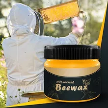 Natural Wood Care Wax Pure Beeswax Mahogany wax Furniture maintenance wax Wood Nutrition Wax Bee Wax for Wood Polishing Furnitur