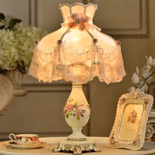 Neoclassic European Style Dressing Lamp Minimalist Creative Crystal Desk Lamp Livingroom Bedroom Bedside Decor Table Light