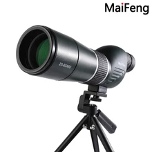 New 20-60x60 High Zoom Spotting Scopes Powerful Telescope Monoculars HD Binoculars Bak4 Waterproof With Tripod Hunting Teleskop
