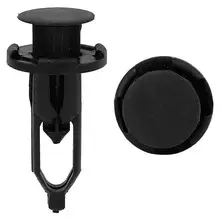 New 30Pcs Black Plastic Push-Type Car Fastener Rivet Retainer Clips for Toyota Newest