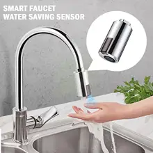 New Faucet Water-saving Sensor Non-contact Faucet Infrared Sensor Adapter Kitchen Faucets Nozzle For Kitchen Bathroom Tool O0q3
