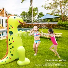 New Inflatable Water Spray Dinosaur Outdoor Children's Water Spray Elephant Sprinkler Pool Shark Lawn Toy Inflatable Toy