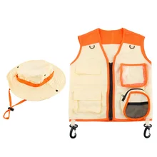 New Kids Party Pretend Play Toys for Children Outdoor Camping Hat Suit Sports Toys for Boys Birthday Gifts over 3 4 6 Years Old
