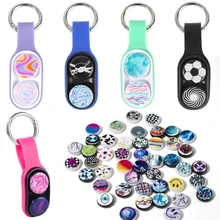New PopPuck Fidget Decompression Toy Series Elastic Pop up Magnet Toys Colorful Decompression Fidget Toys For Adults Kids Gifts