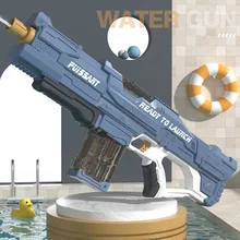 New Water Gun Fully Automatic High Pressure Large Capacity Large Water Gun Kids Outdoor Beach Shooting Battle Water Gun