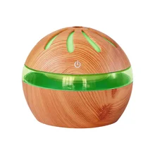 New in Wood Grain Windmill Hollow Humidifier home appliance Generator humidifier Fan diffuser