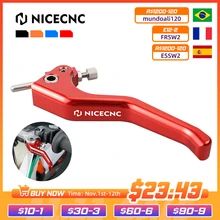 NiceCNC Shorty Clutch Lever For Beta RR 200 250 300 RR RR-S 350 400 450 500 2013-2023 X-TRAINER 300RR 250RR 2019-2023 Aluminum