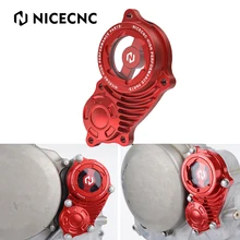 NiceCNC Transparent Oil Filter Cover Guard Protector For Honda XR 650R XR650R 2000-2007 2006 Motorcycle Clear Fuel Filter Cap