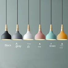 Nordic Chandelier Restaurant New Creative Single Headlight Modern Simple Macaron Art Network Red Bar Bedside Chandelier