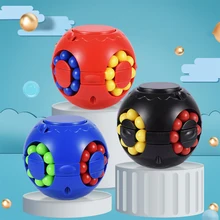 Novelty Fidget Unzip Gyro Spinner Toy Decompression Children Educational Toys For Kids Adults Anxiety Decompression Puzzle Toy