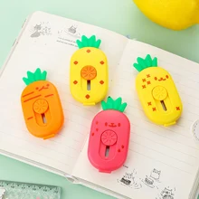 Novelty Fruit Pineapple Utility Knife Mini Kawaii Portable Craft Wrapping Box Paper Envelope Cutter Knife Letter Opener Tools