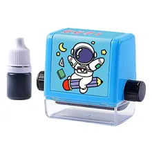 Number Teaching Seal Reusable Math Stamp Roller Stamp Cultivate Logical Thinking For Kids Home School Supplies Addition