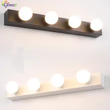 OMEE 3/5 Bulbs LED Mirror Light Dimming Vanity Dressing Table Lamp Cabinet Makeup Lights Around Mirror Wall Lamps Bathroom Decor