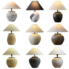 Oriental Design Dimmable LED Antique Table Desk Lamp Light Fixture Home Decor Newest Room Appliance Bedroom Night Light