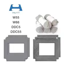 Original HUTT W55 W66 DDC5 DDC55 Part Pack Electric Window Cleaner Robot MOP Spare Parts Kits