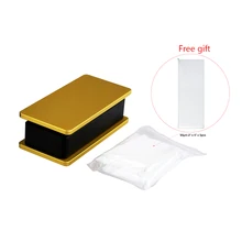 Original Rosin Press Machine Mold Aluminum Material Pre-press DIY Mould 2*4inch for Concentrate Wax Oil Extraction Pressing Tool
