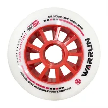 Original WARRUN Speed Skate Wheel Inline Skates Wheels 110/100/90mm 85A PU Racing Speed Skating Marathon Street Road Skating