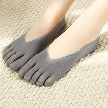 Orthopedic Compression Socks Women's Toe Socks Ultra Low Cut Liner with Viscose Tab Breathable YS-BUY