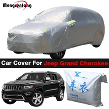 Outdoor Car Cover For Jeep Grand Cherokee SUV Anti-UV Sun Shade Rain Snow Protection Cover Dustproof
