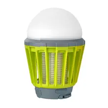 Outdoor Rechargeable Waterproof Mosquito Killer Bug Zapper Light Camping Mosquito Eradicator Light Repellent Lamp Indoor Silent