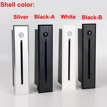 PIR Motion Sensor 3W LED Recessed Step Stairs Light Decoration Hallway Staircase Floor Wall Lights AC85-265V Indoor Lighting