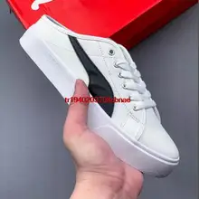 PUMA SMASH VULC CV Men Women Casual Shoes Designer Leather Skateboard Shoes Man Sneakers Lace-Up Flats Walking Shoes P44
