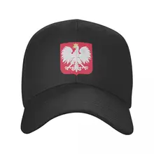 Personalized Coat Of Arms Of Poland Baseball Cap Men Women Breathable Polish Flag Dad Hat Outdoor